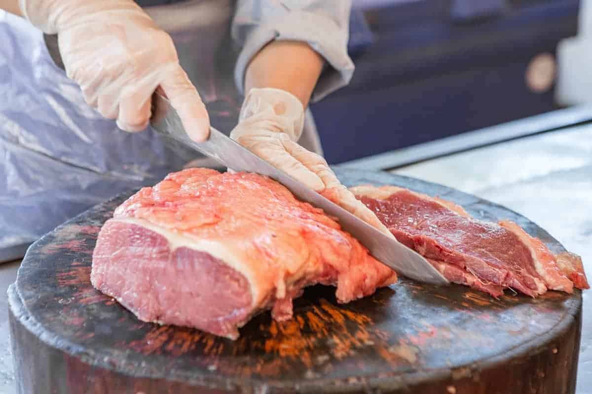 how to slice meat thin